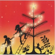 Cartes de Noël assorties par 5