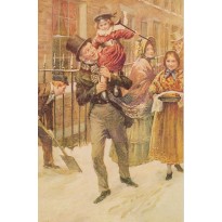 Les Aventures de M. Pickwick, assortiment de cartes de Noël 