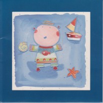 "Maman les Petits Bateaux" carte d'anniversaire Enfants