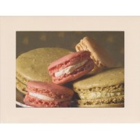 Macarons Framboise et Pistache, carte