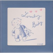 Carte cadre avec chevalet "Lovely Baby"