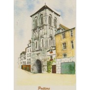 Carte Saint Porchaire de Poitiers rue Gambetta