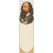 Marque -page écrivain Tennyson