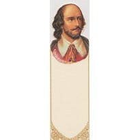 Portrait de William Shakespeare pour un marque-pages