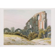 Les Ruines d'Eldena de Caspar David Friedrich