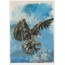 Aigle de Georg Baselitz reproduction sur carte