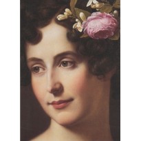 "Portrait de Fanny Ebers" par Friedrich Wilhelm Von Schadow 