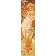 Le Printemps d'Alphonse Mucha, reproduction en marque-pages