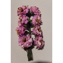 Pivoines miniatures pour scrapbooking et décorations  tous supports