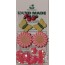 Gerbes blanches miniatures et coeurs de fleurs jaunes pour créations scrapbooking.