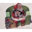 Le Chat du Père Noël - carte de Noël en 3D
