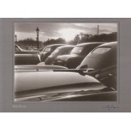 Place de la Concorde 1952, photo de Willy Ronis en carte postale