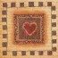 Coeur de Noël, carte de Joyeux Noël
