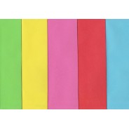 Enveloppes longues de couleurs assorties vives ou pastels