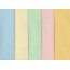 Enveloppes longues de couleurs assorties vives ou pastels