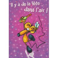 Il y a de la fête dans l'air ! carte pour fêter un événement