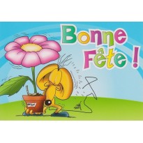 Carte Bonne Fête amusante pour tous