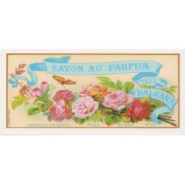 Savon au Parfum des Balkans, carte publicitaire