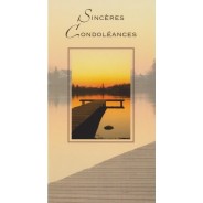 Cartes de Condoléances, 3 cartes au choix