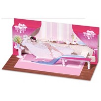 Détente et Bien-être, carte d'anniversaire pop up