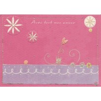 "Avec tout mon Amour", carte de Saint Valentin