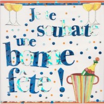 Je te souhaite une bonne fête ! Carte de Bonne Fête