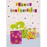 Carte Joyeux Anniversaire