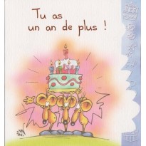 Cartes d'anniversaires humoristiques "Les souris en folie"
