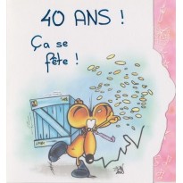 Cartes d'anniversaires humoristiques 18 ans, 20, 30, 40 et 50 ans