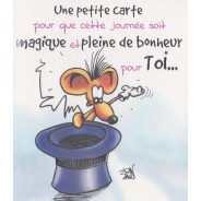 Carte Bonne Fête : Pour que cette journée soit magique