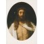 "Le Christ ressuscité" de Rembrandt, carte d'art