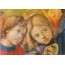 Anges de Filippo Lippi, reproduction carte d'art