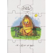 Les "Fables de la Fontaine" en cartes puzzles 