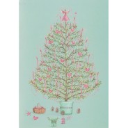 Lot de 10 cartes de Noël, cartes doubles avec enveloppes