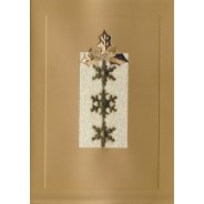 Ensemble de 5 cartes de Noël, cartes doubles