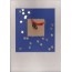 Clochettes miniatures sur ciel étoilé, carte de Noël