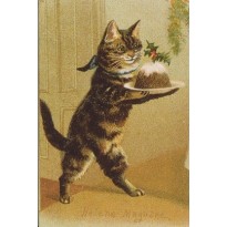 Les petits chats à Noël ! cartes de Noël vintage