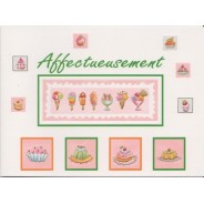 Cartes "Affectueusement" gourmandes