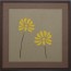 Fleurs en découpes sur cartes faites main