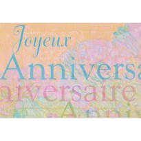 Carte de Joyeux Anniversaire