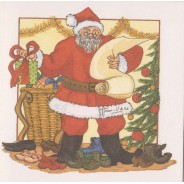 Cartes de Noël assorties en lot de 10 cartes variées