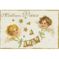 Mini carte de voeux, reproduction cartes anciennes