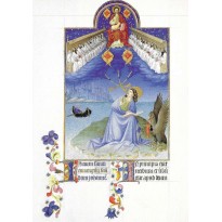 Carte d'art reproduction Très Riches Heures du Duc de Berry