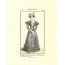 Gravure de mode Costume parisien Femme 1824