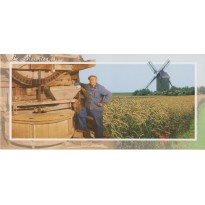 Le Meunier et son moulin, carte postale