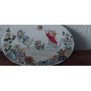 Plaque de porte décorée à la main pour enfants, sujets Beatrix Potter