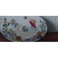 Plaque de porte d&eacute;cor&eacute;e &agrave; la main pour enfants, sujets Beatrix Potter